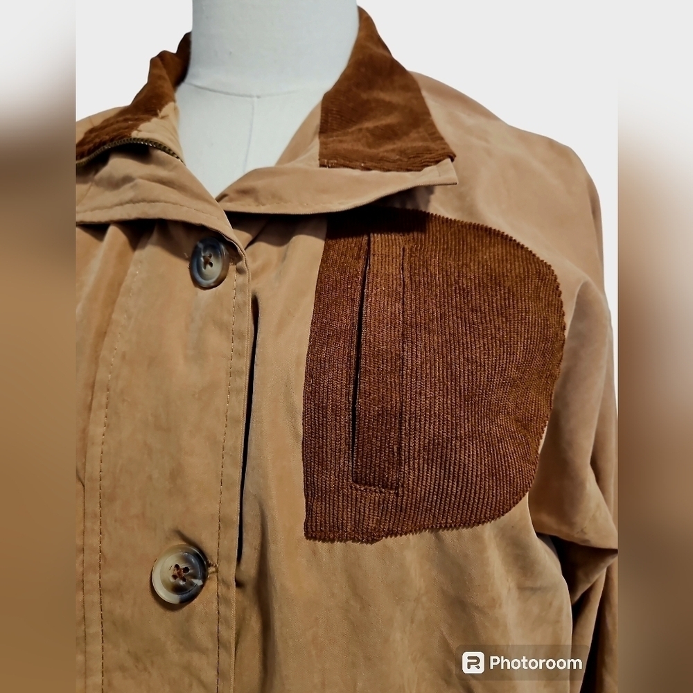 Mine Women's Bomber Jacket Tan Brown Western Equestrian Meadium - Picture 3 of 6